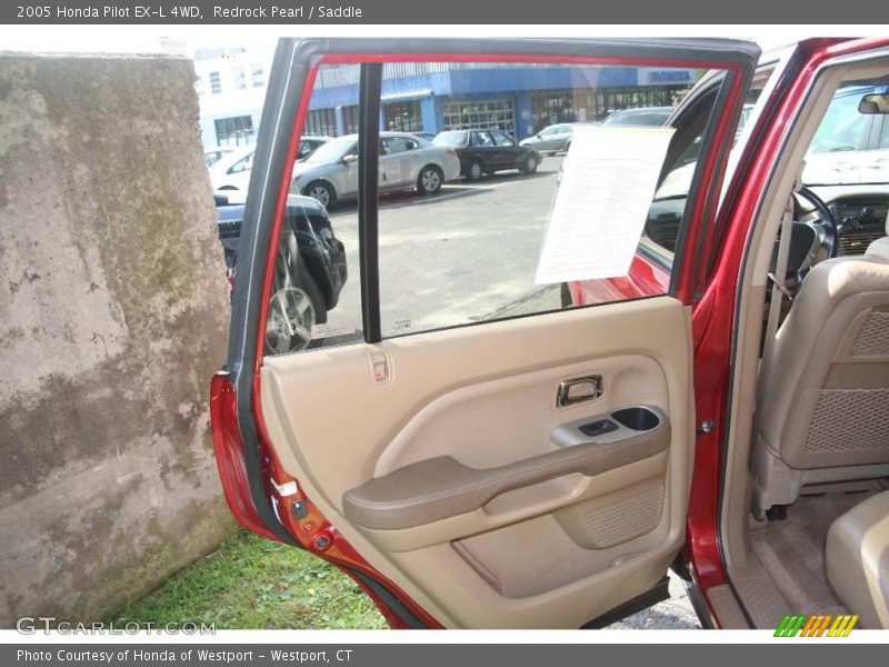 Redrock Pearl / Saddle 2005 Honda Pilot EX-L 4WD