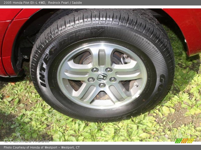 Redrock Pearl / Saddle 2005 Honda Pilot EX-L 4WD