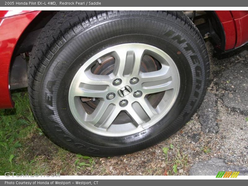 Redrock Pearl / Saddle 2005 Honda Pilot EX-L 4WD