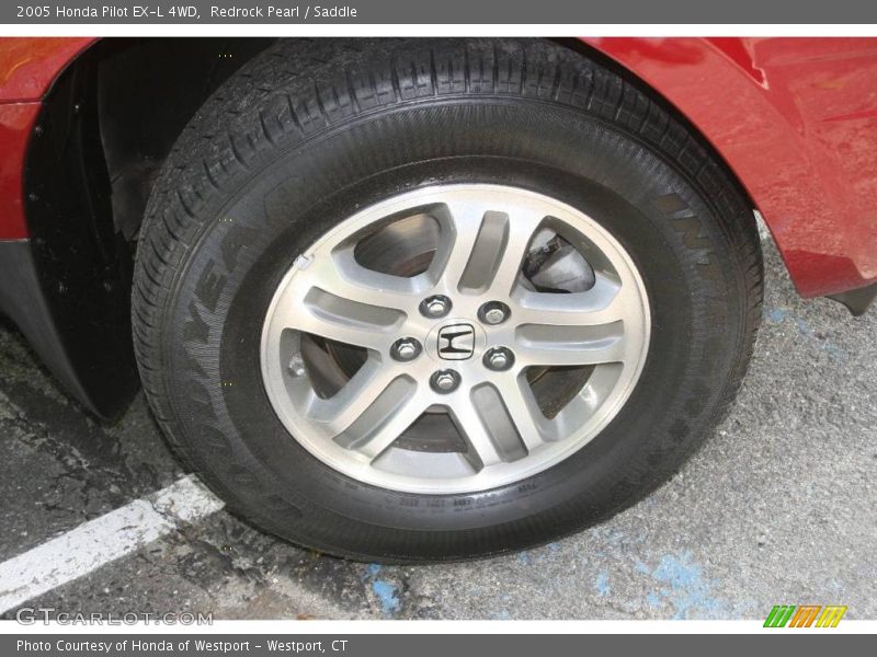 Redrock Pearl / Saddle 2005 Honda Pilot EX-L 4WD