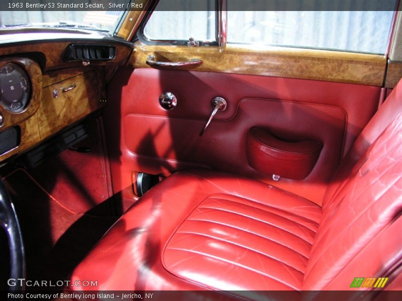 Silver / Red 1963 Bentley S3 Standard Sedan