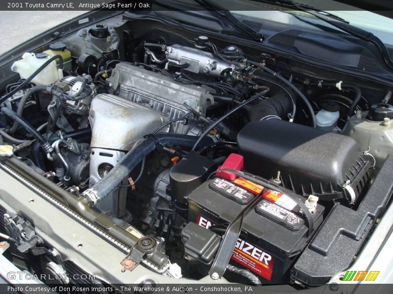 Antique Sage Pearl / Oak 2001 Toyota Camry LE