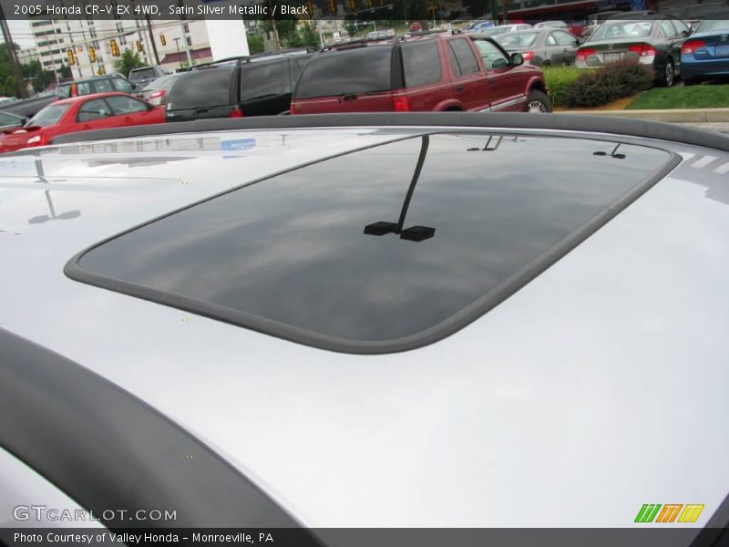 Satin Silver Metallic / Black 2005 Honda CR-V EX 4WD