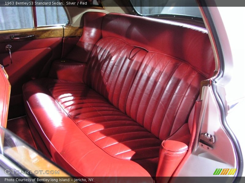 Silver / Red 1963 Bentley S3 Standard Sedan