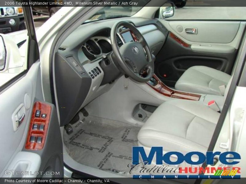 Millenium Silver Metallic / Ash Gray 2006 Toyota Highlander Limited 4WD