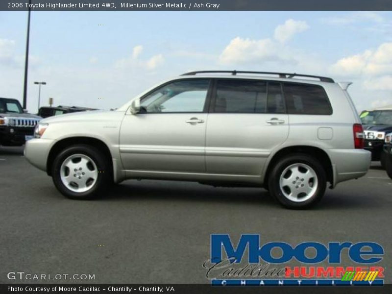 Millenium Silver Metallic / Ash Gray 2006 Toyota Highlander Limited 4WD