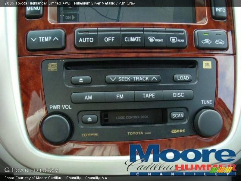 Millenium Silver Metallic / Ash Gray 2006 Toyota Highlander Limited 4WD