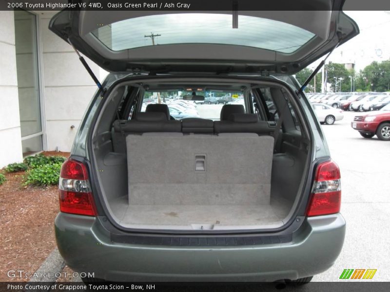 Oasis Green Pearl / Ash Gray 2006 Toyota Highlander V6 4WD