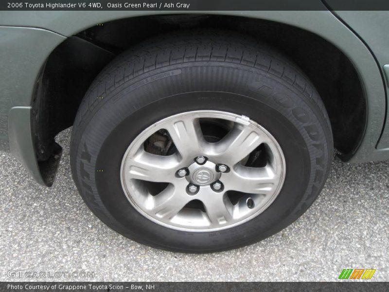 Oasis Green Pearl / Ash Gray 2006 Toyota Highlander V6 4WD