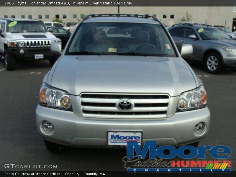 Millenium Silver Metallic / Ash Gray 2006 Toyota Highlander Limited 4WD