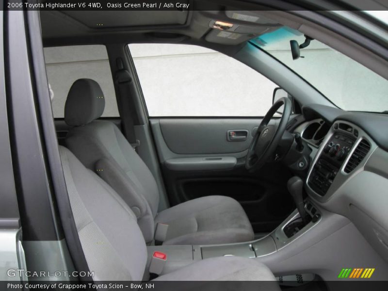 Oasis Green Pearl / Ash Gray 2006 Toyota Highlander V6 4WD