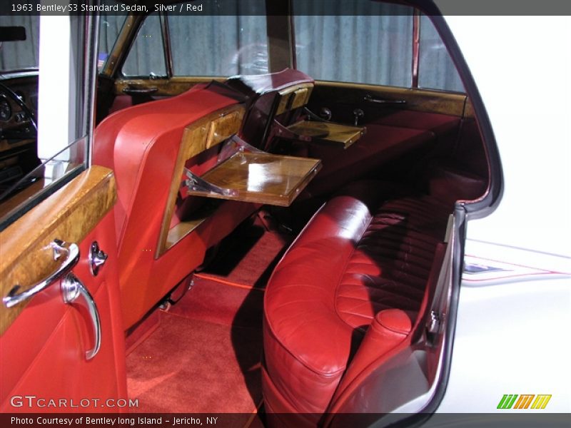 Silver / Red 1963 Bentley S3 Standard Sedan