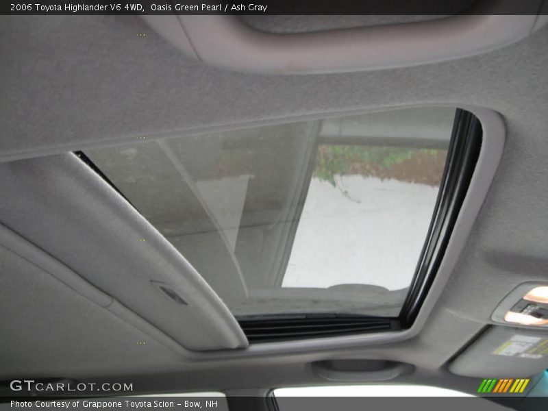 Oasis Green Pearl / Ash Gray 2006 Toyota Highlander V6 4WD