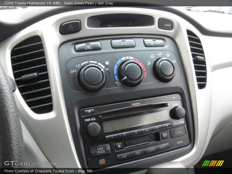 Oasis Green Pearl / Ash Gray 2006 Toyota Highlander V6 4WD