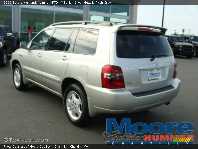 Millenium Silver Metallic / Ash Gray 2006 Toyota Highlander Limited 4WD