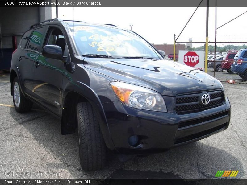 Black / Dark Charcoal 2006 Toyota RAV4 Sport 4WD