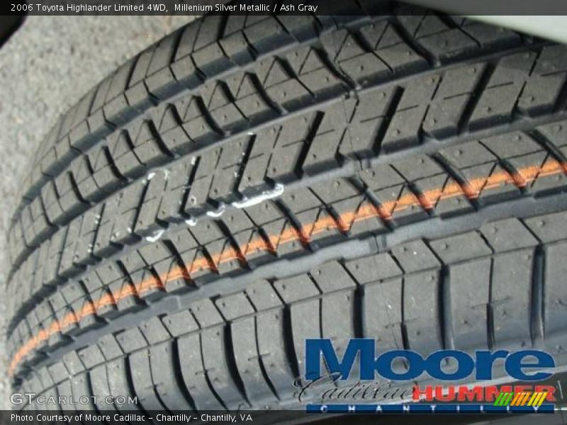 Millenium Silver Metallic / Ash Gray 2006 Toyota Highlander Limited 4WD