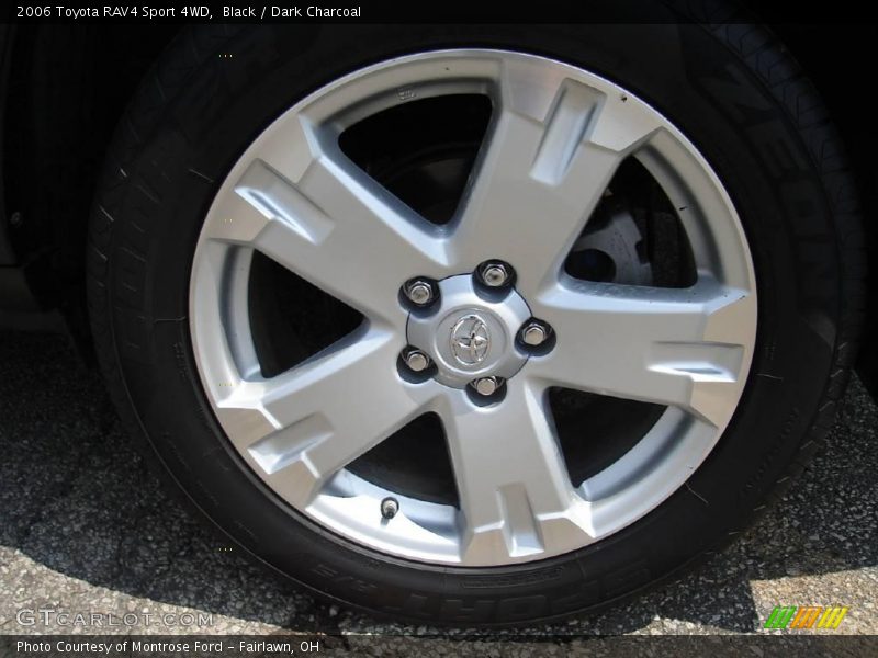 Black / Dark Charcoal 2006 Toyota RAV4 Sport 4WD