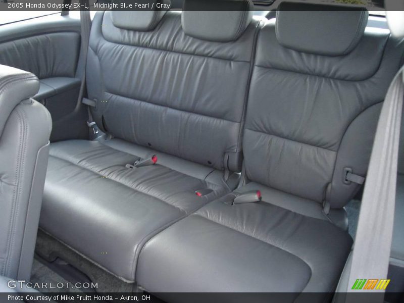 Midnight Blue Pearl / Gray 2005 Honda Odyssey EX-L