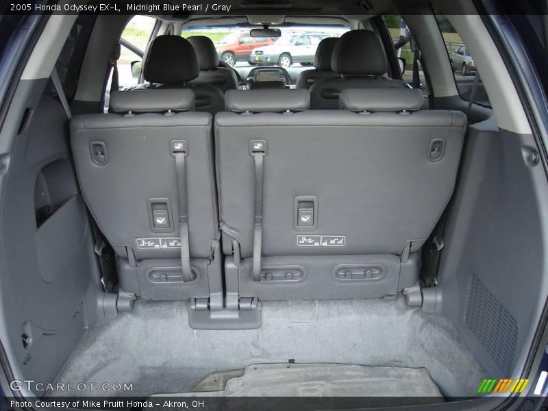 Midnight Blue Pearl / Gray 2005 Honda Odyssey EX-L