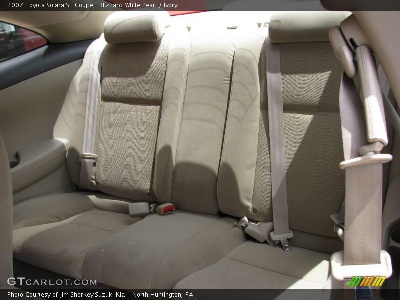 Blizzard White Pearl / Ivory 2007 Toyota Solara SE Coupe