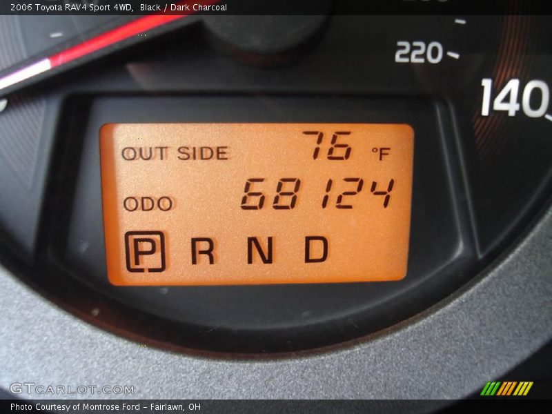 Black / Dark Charcoal 2006 Toyota RAV4 Sport 4WD