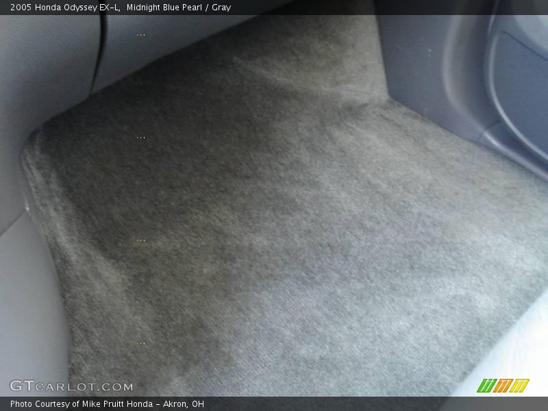 Midnight Blue Pearl / Gray 2005 Honda Odyssey EX-L