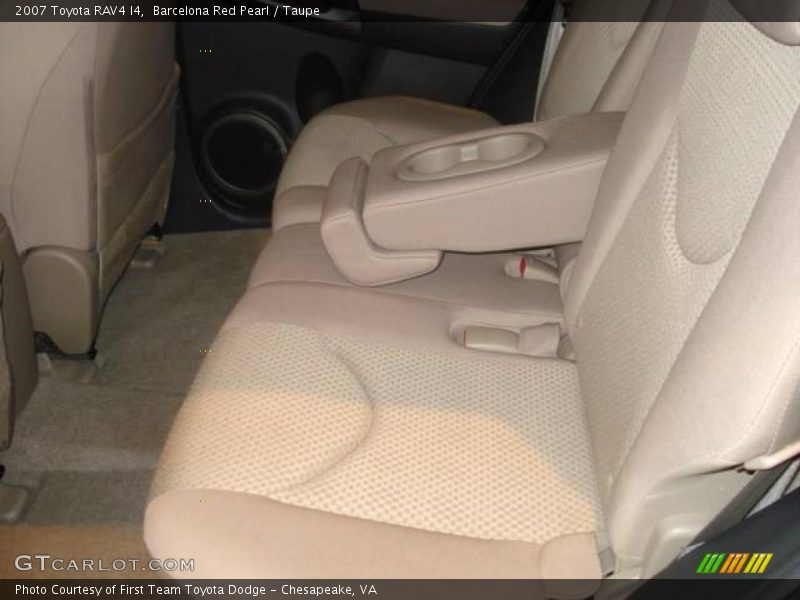 Barcelona Red Pearl / Taupe 2007 Toyota RAV4 I4