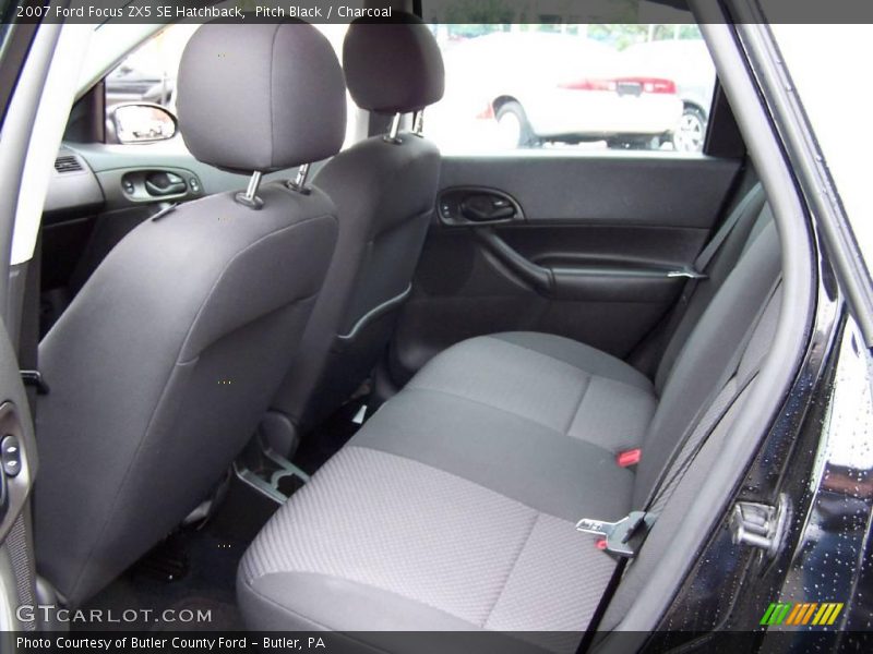 Pitch Black / Charcoal 2007 Ford Focus ZX5 SE Hatchback