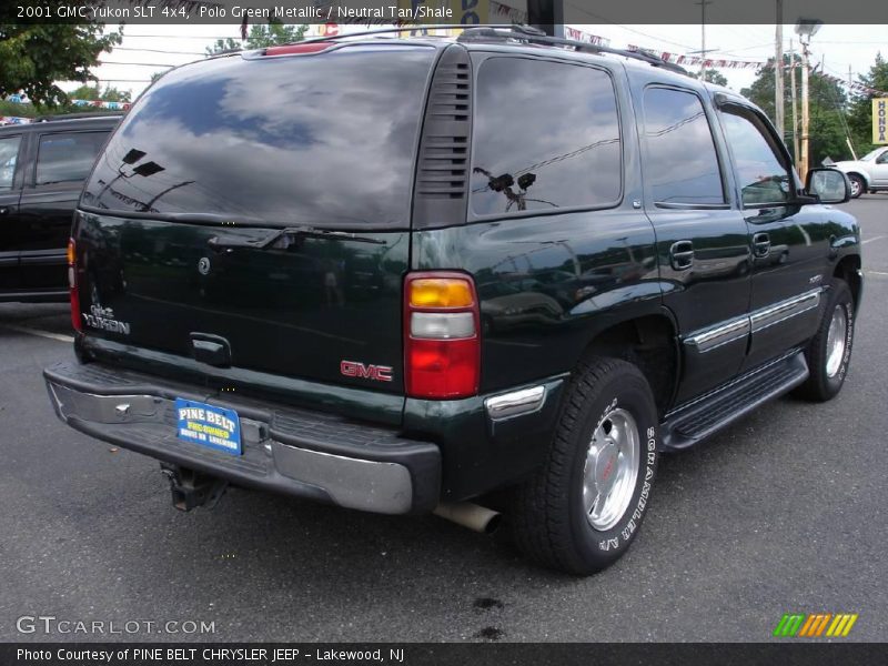 Polo Green Metallic / Neutral Tan/Shale 2001 GMC Yukon SLT 4x4