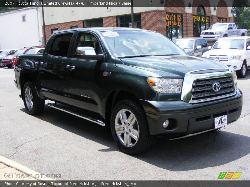 Timberland Mica / Beige 2007 Toyota Tundra Limited CrewMax 4x4