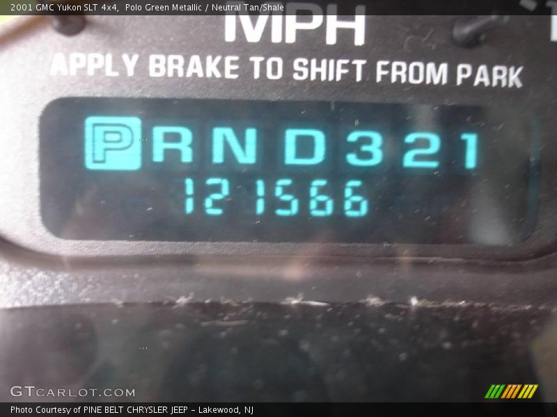 Polo Green Metallic / Neutral Tan/Shale 2001 GMC Yukon SLT 4x4