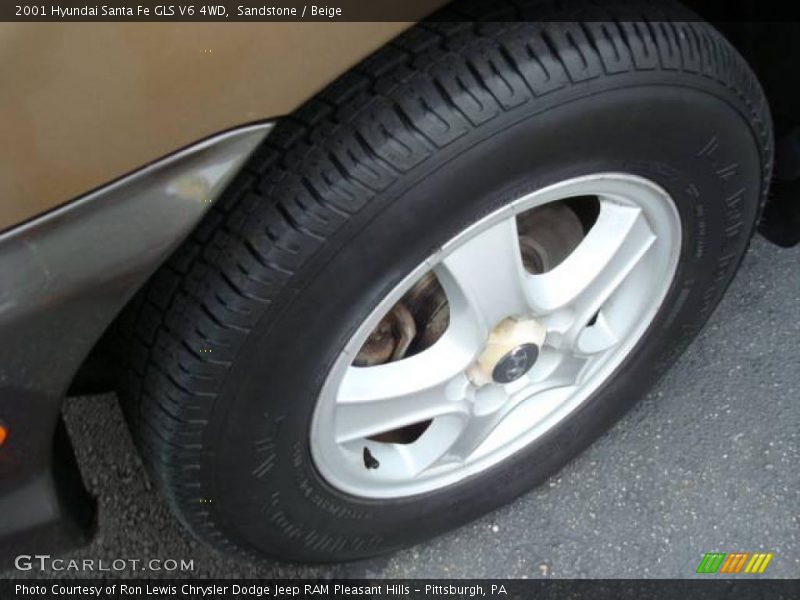 Sandstone / Beige 2001 Hyundai Santa Fe GLS V6 4WD