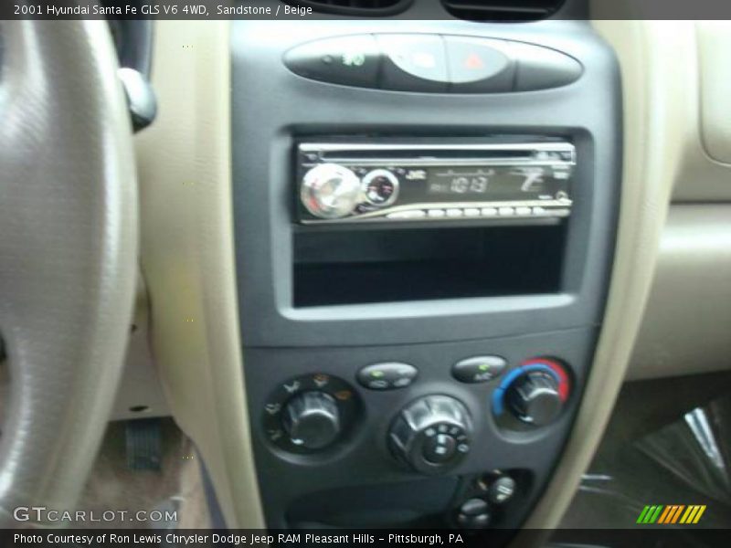 Sandstone / Beige 2001 Hyundai Santa Fe GLS V6 4WD