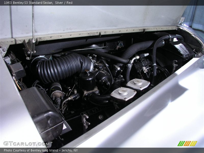 Silver / Red 1963 Bentley S3 Standard Sedan
