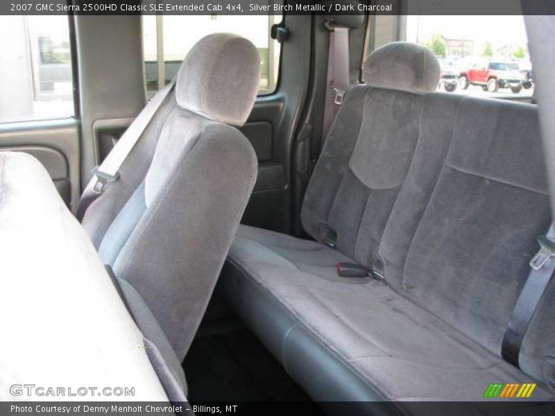 Silver Birch Metallic / Dark Charcoal 2007 GMC Sierra 2500HD Classic SLE Extended Cab 4x4