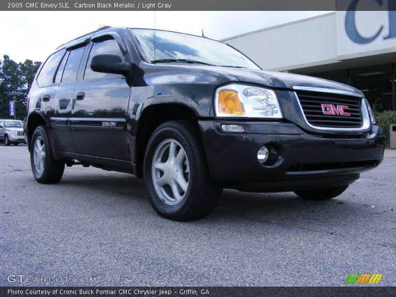 Carbon Black Metallic / Light Gray 2005 GMC Envoy SLE