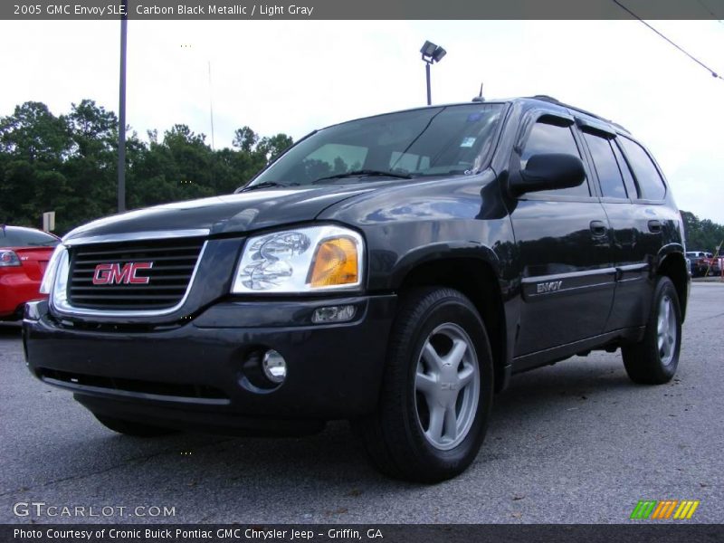 Carbon Black Metallic / Light Gray 2005 GMC Envoy SLE