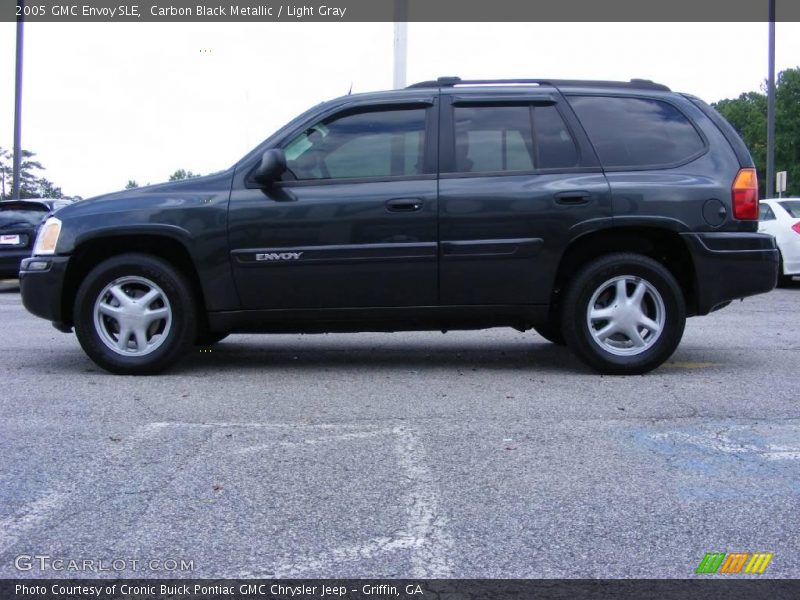 Carbon Black Metallic / Light Gray 2005 GMC Envoy SLE