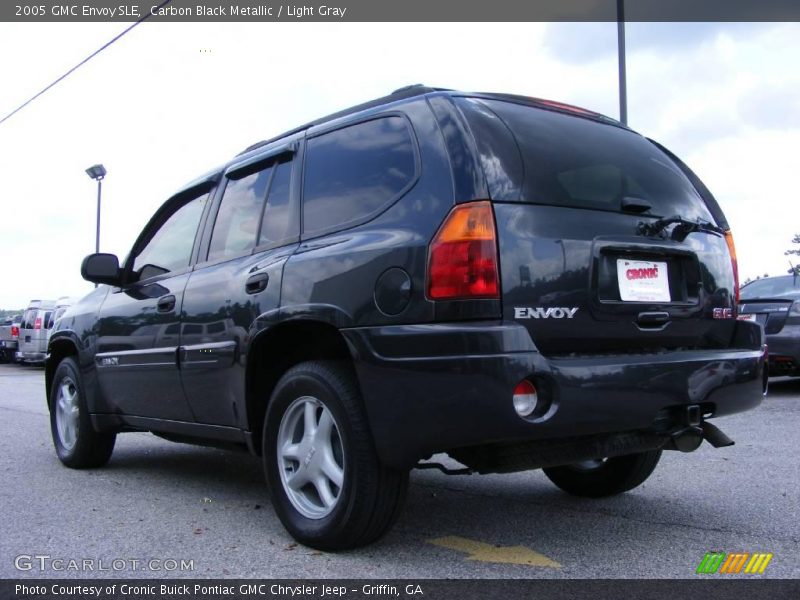 Carbon Black Metallic / Light Gray 2005 GMC Envoy SLE