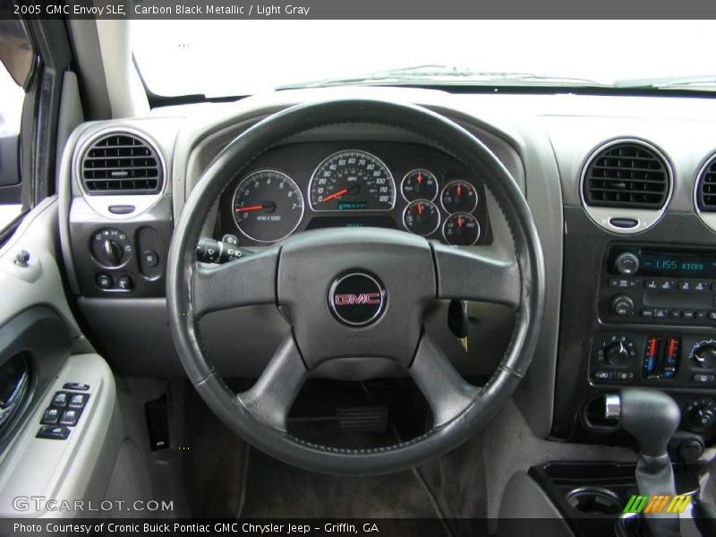 Carbon Black Metallic / Light Gray 2005 GMC Envoy SLE