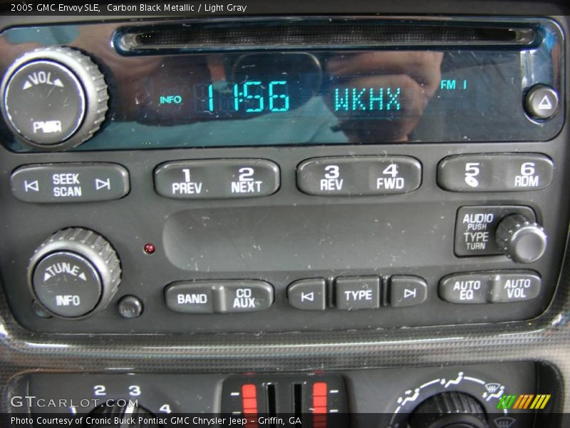 Carbon Black Metallic / Light Gray 2005 GMC Envoy SLE