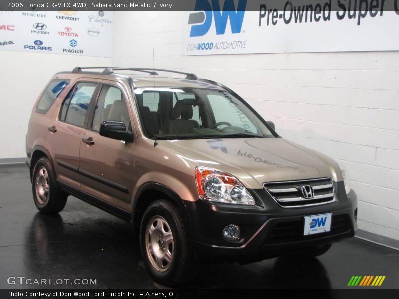 Sahara Sand Metallic / Ivory 2006 Honda CR-V LX 4WD