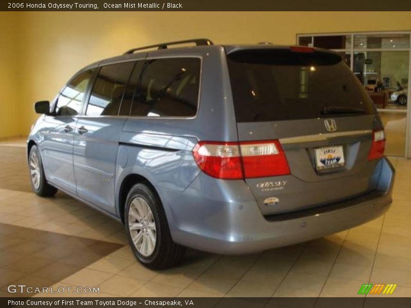 Ocean Mist Metallic / Black 2006 Honda Odyssey Touring