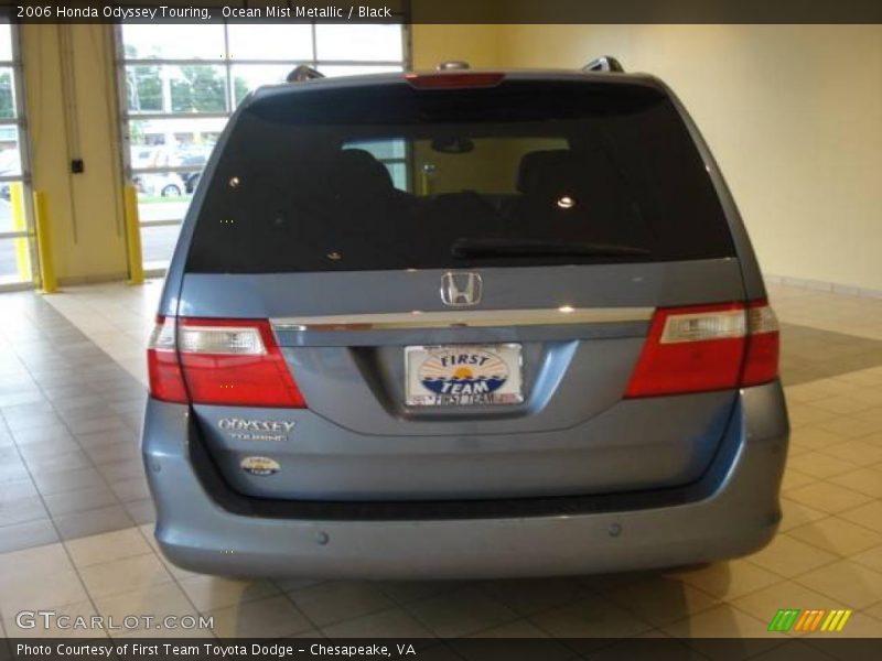 Ocean Mist Metallic / Black 2006 Honda Odyssey Touring