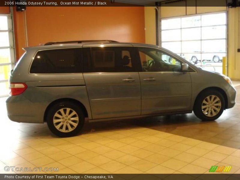 Ocean Mist Metallic / Black 2006 Honda Odyssey Touring