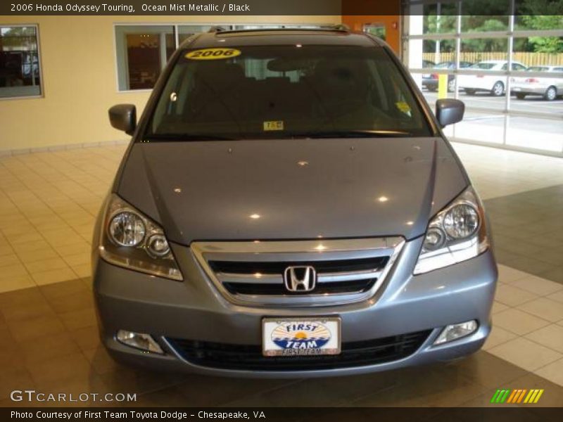 Ocean Mist Metallic / Black 2006 Honda Odyssey Touring