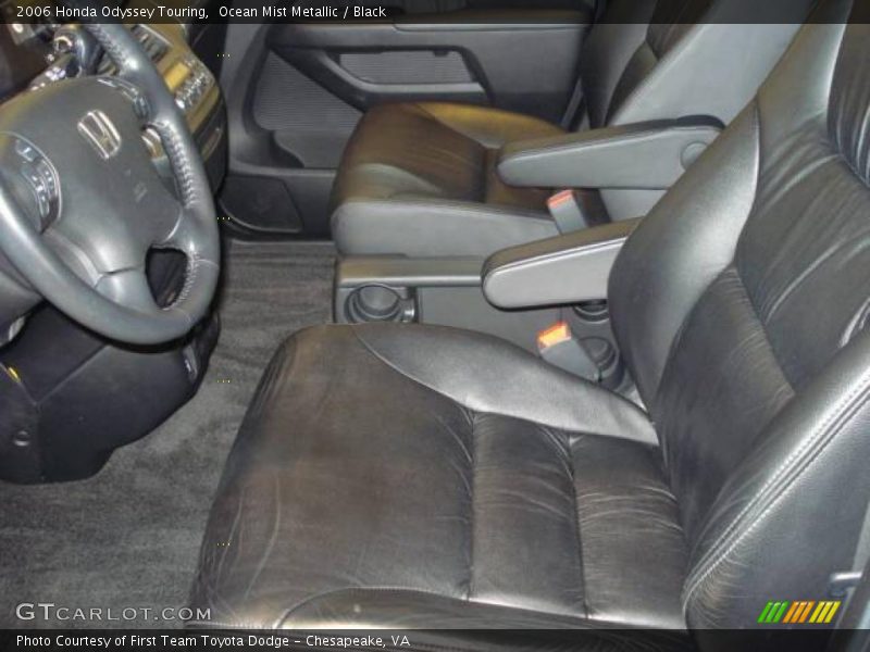 Ocean Mist Metallic / Black 2006 Honda Odyssey Touring