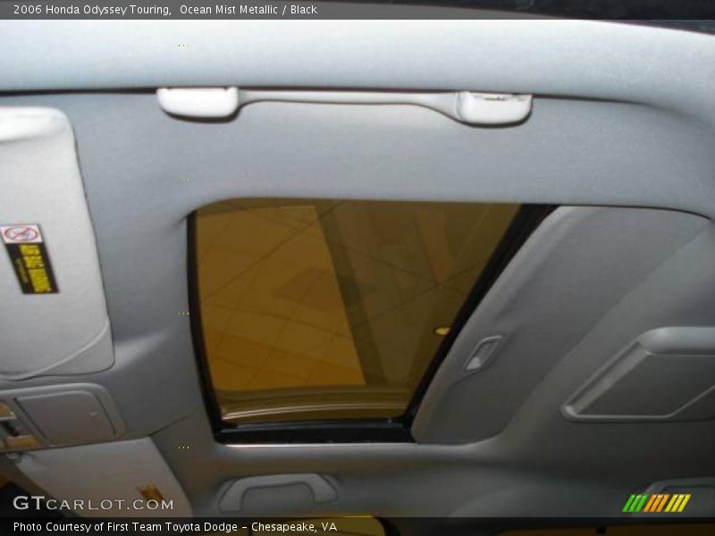 Ocean Mist Metallic / Black 2006 Honda Odyssey Touring