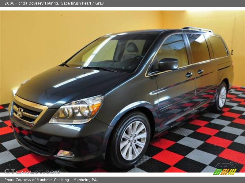Sage Brush Pearl / Gray 2006 Honda Odyssey Touring
